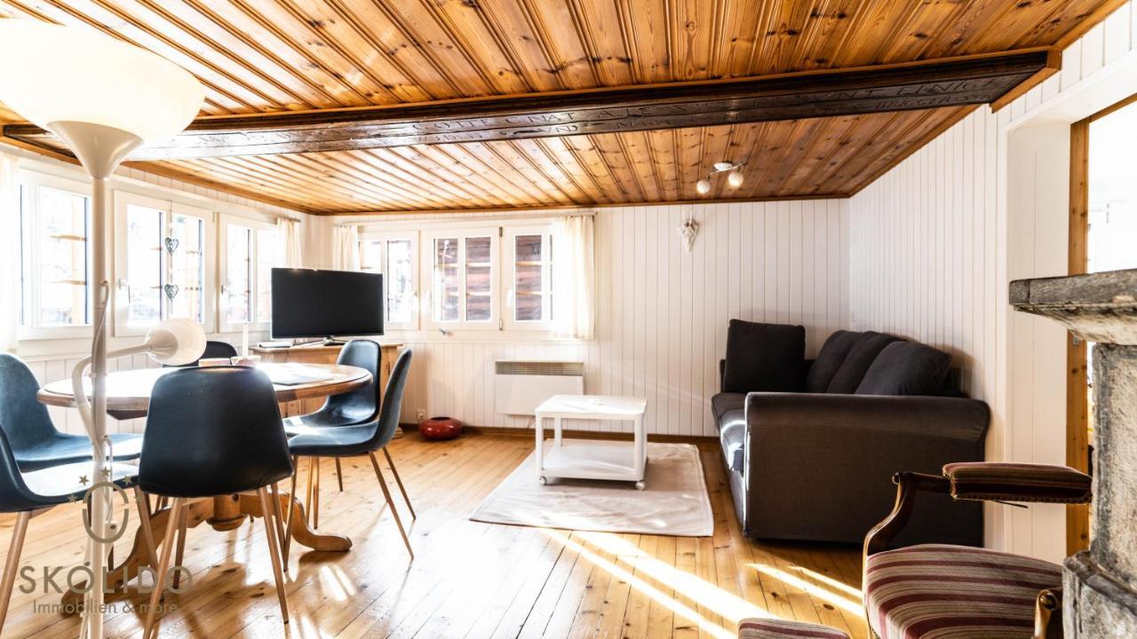 Heimeliges Walliserhaus Фиш Экстерьер фото