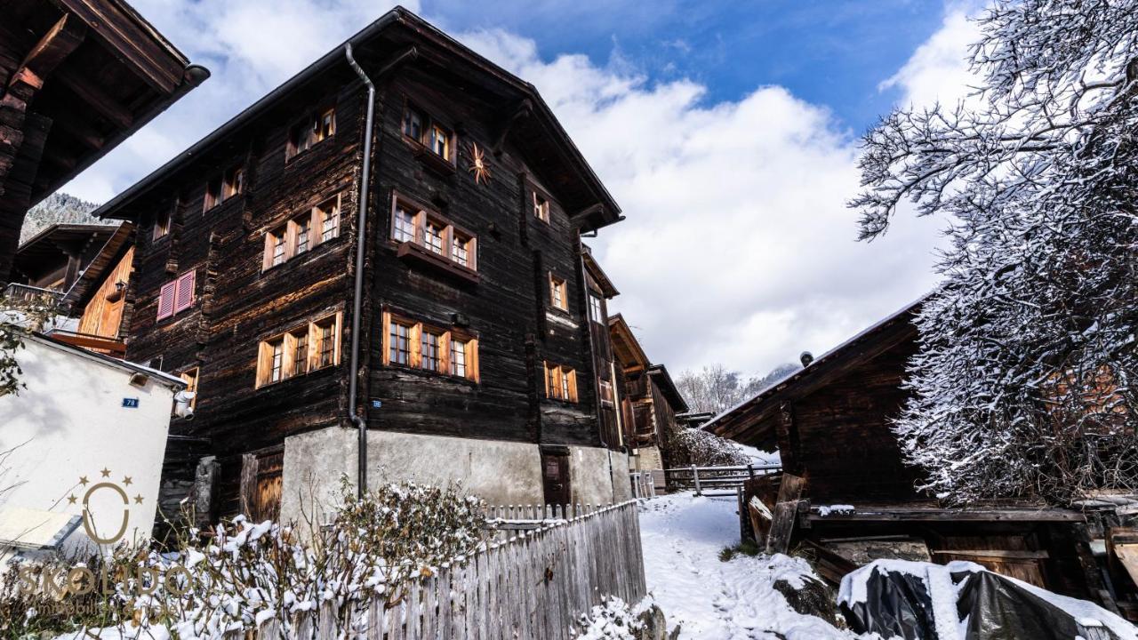 Heimeliges Walliserhaus Фиш Экстерьер фото