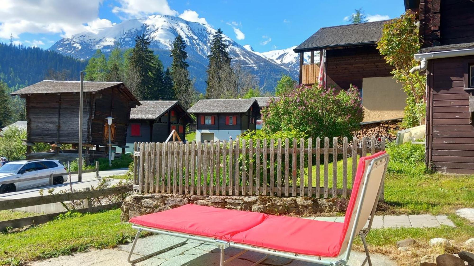 Heimeliges Walliserhaus Фиш Экстерьер фото